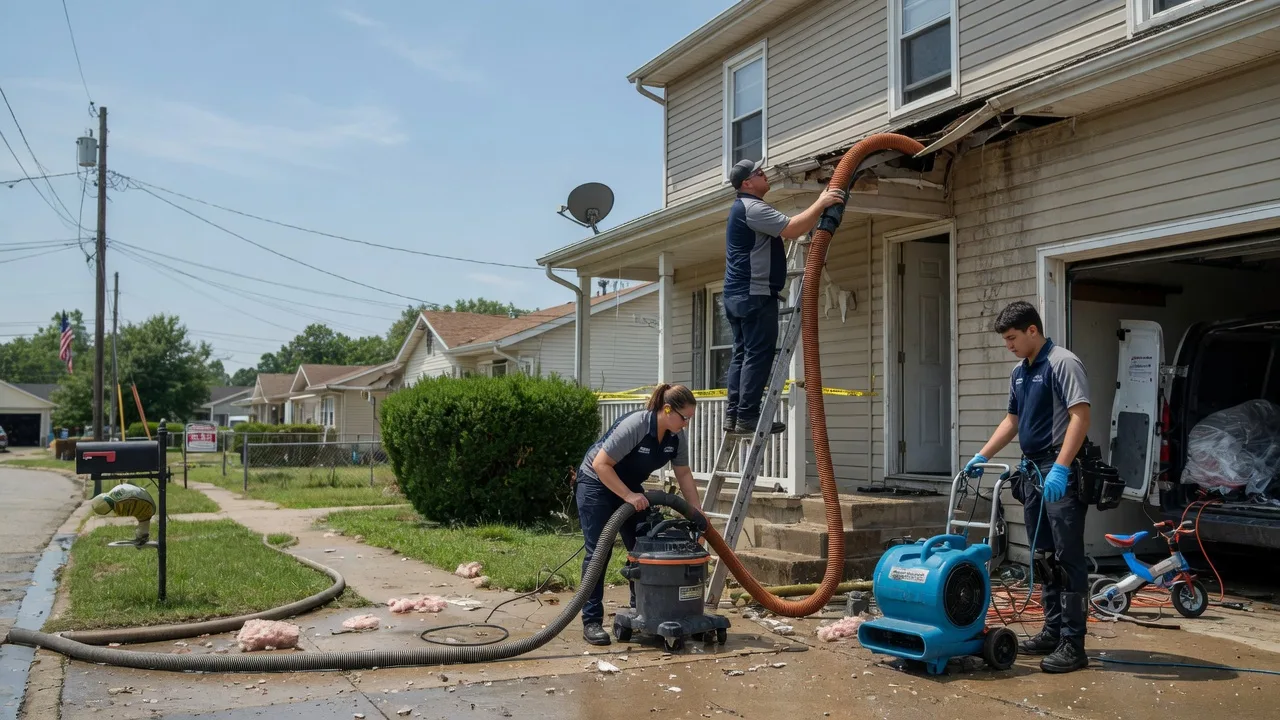 Water Damage Restoration in Bulger, PA near me